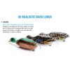 ELBFANG Wobbler duck, artificial bait, fishing bait for fishing, pike