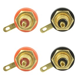 WMYCONCONG 14 PCS RCA Female Phono Panel Mount Chassis Socket Jack Connector for Amplifier Audio Terminal RCA Plug