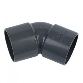 FLOPLAST Solvent Grey 135 Degree 50mm (56mm) Waste Bend