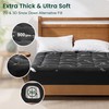 Love's cabin King Mattress Topper Viscose Derived from Bamboo, Thick