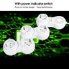 Power Strip Deformation 5 Concave Jack 10A with Power Indicator