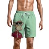 METRONS Mens Swim Trunks Men's Casual Novelty Swimwear Shorts Beachwear