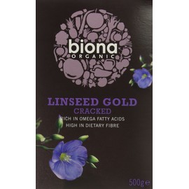 Biona Organic Cracked Linseed Gold 500g