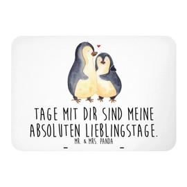 Mr. & Mrs. Panda Magnet Penguin Hugging - Gift, Decorative Magnet, Fridge Magnet, Proof of Love, Wedding Gift, Love, Crush, Pin Board Magnet