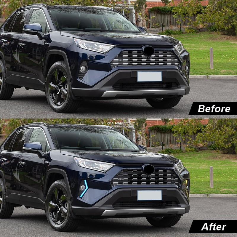 AFOGGEST LED Daytime Running Light For Toyota RAV4 2019-2023 Front