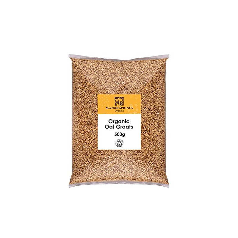 Organic Oat Groat 500g by Manor Springs Organic