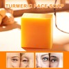 XdealCozyxc 2PCS Turmeric Soap Bar, Moisturize Hydrate Tumeric Soap for