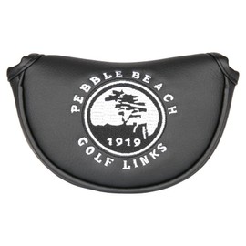 Golf Headcover Putter Cover Mallet for Odyssey 2 Ball and TaylorMade Spider Putters, Compatible with Small Mallet Types, Magnetic Attached Tree (Small Black)