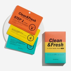 Eunyul Clean & Fresh 3-Step Nose Pack 7-Pack Set / Sebum Removal, Pore Care, Blackhead Removal / 은율 클린앤프레쉬 3단 코팩 7매 세트/피지제거 모공관리 블랙헤드 제거