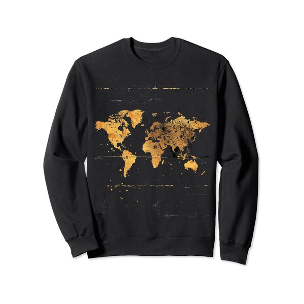 World Map Sweatshirt