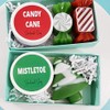 Christmas Candy Cane Soap Spa Box. Secret Santa Small Gift