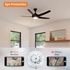 18W 2000LM LED Ceiling Fan Light Panel, Magnetic LED Retrofit