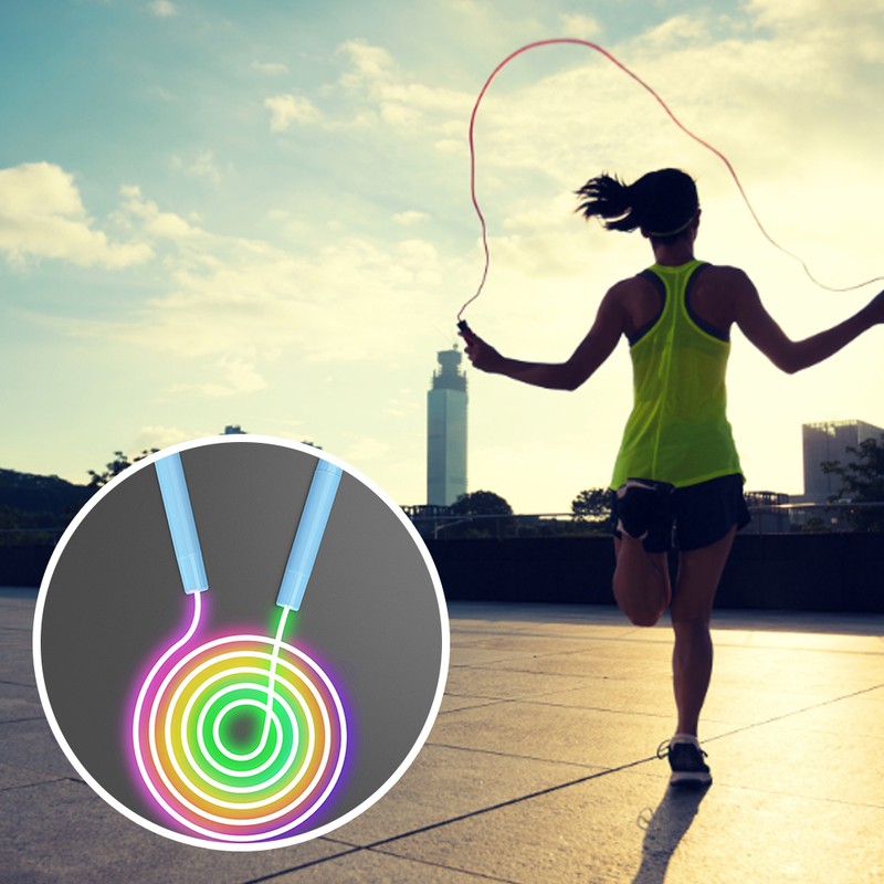 LED Jumping Rope for Kids Light Up Exercise Jump Rope