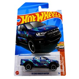 Hot Wheels - '19 Ford Ranger Raptor, HW Hot Trucks 2/10 [Blue] 43/250