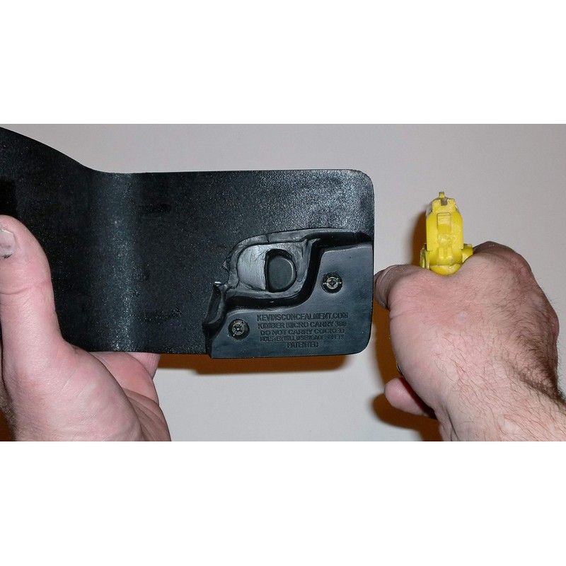 Wallet Holster for Full Concealment - Kimber Micro 380 (Black,