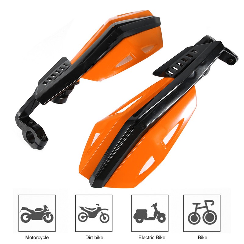 Motorcycle Hand Guard 7/8in 22mm ABS Fall Resistant Protector Universal