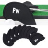 Dilwe 11 piece golf club iron cover, golf iron head