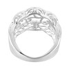 Gorgeous Floral Filigree Vines .925 Sterling Silver Ring (9)