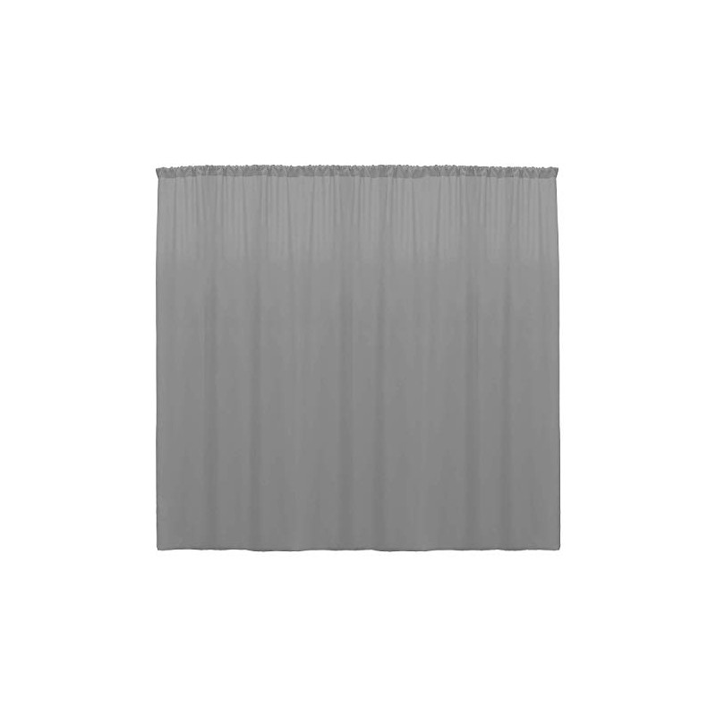Backdrop King Inc, Polyester Poplin Backdrop Drape Curtain Panel with