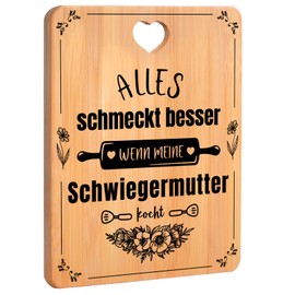 Gifts for Mother in Law - Bamboo Chopping Board with Saying, Mother in Law Gifts Birthday, Mother in Law Birthday Gifts, Mum in Law Gift