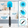 12.2 inch Bottle Brush Set of Three，Washable Coffee Cups, Water