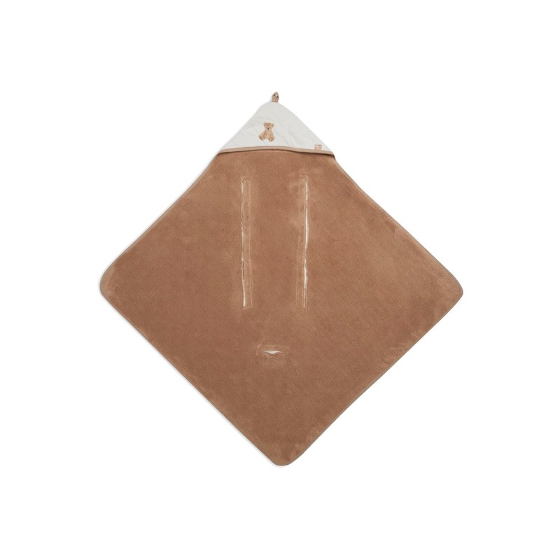 Jollein 032-566-66095 Einschlagdecke Teddybär weiß (85x85 cm)