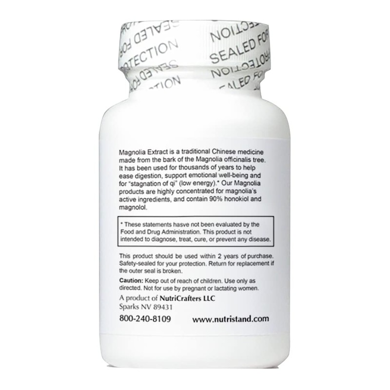 NutriStand Magnolia Max 100mg 60 Capsules - Even Ratio Honokiol