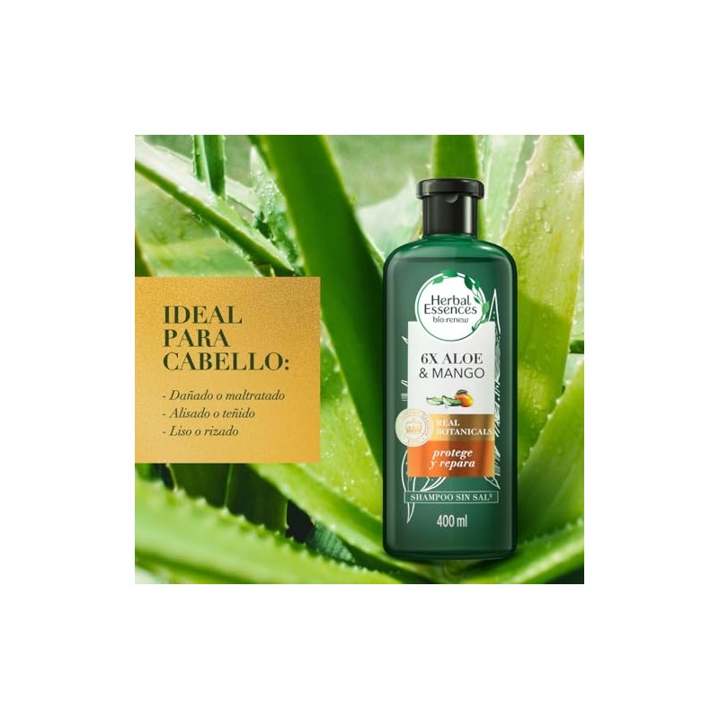 Herbal Essences Shampoo Bio:Renew 6X Aloe & Mango Protege &
