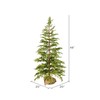 Vickerman 48" Cedar Pine Artificial Christmas Tree - Unlit -