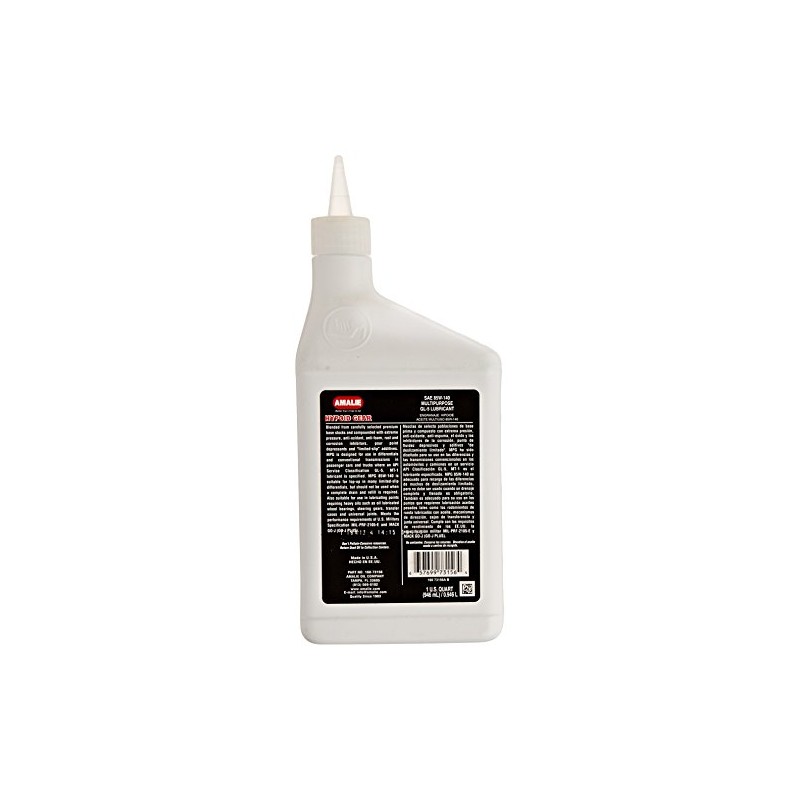 Amalie (73156-56) API GL-5 Certified 85W-140 Hypoid Multi-Performance Gear Oil