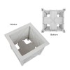 Trenton Gifts Chippendale White Planter Box Set of 2 -