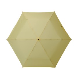 Mabu SMV-41442 Parasol, Folding Umbrella, Parasol, Unisex, 21.7 inches (55 cm), Basic Light, Multi Mini R, Lemon, Rain Umbrella, UV Protection, Light Blocking, Sun or Rain, Stylish, Cute, Lightweight,