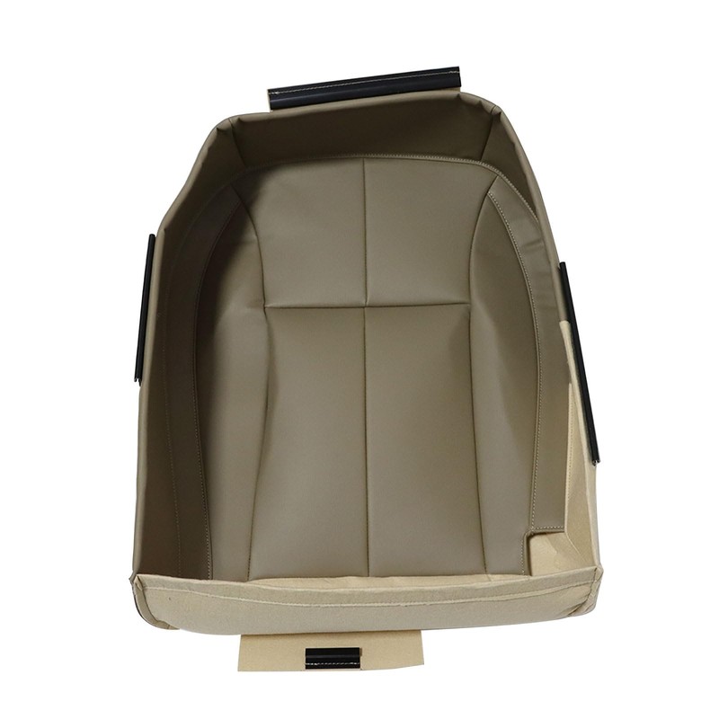SecosAutoparts Front Driver & Passenger Side Bottom Replacement Leather Seat