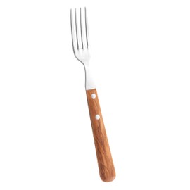 Schwertkrone Dinner Fork Olive Wood 18/10 Stainless Steel