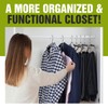 Spring Fever Foam Padded Clothes Hangers with Hooks - Sponge