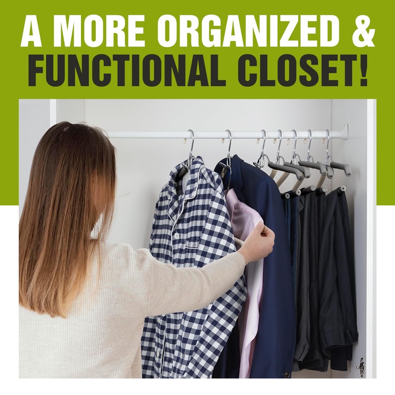 Spring Fever Foam Padded Clothes Hangers with Hooks - Sponge