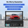 Single Din Flip Out Screen Car Stereo with Wireless Carplay