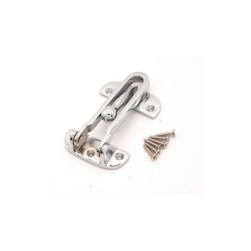 Infinity Decor® 105mm Front Door Chain Restrictor Lock/Latch/Catch for Security