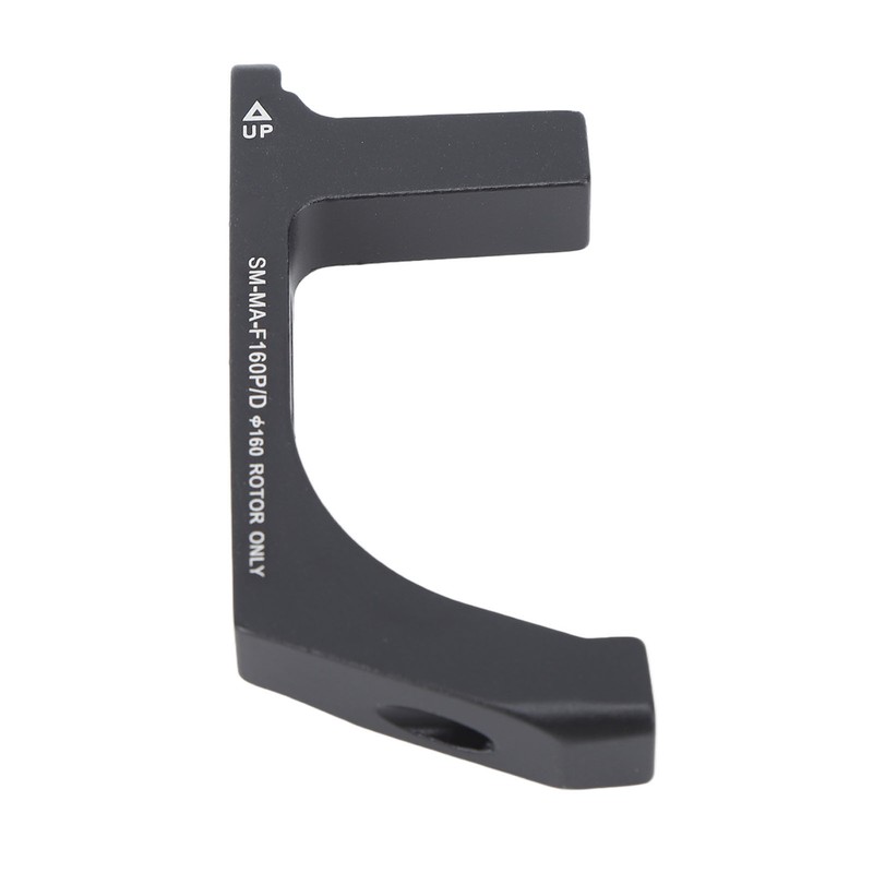 Bike Disc Brake Adapter Aluminium Alloy Black Mounting Bracket Converter