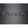 TOYOTA 4Runner Passenger Dash Trim Garnish Heritage Raised Red Two-Toned