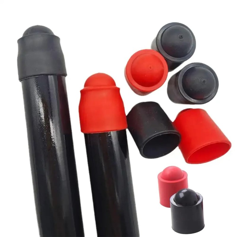 SquEqu 12 Pack Billiard Cue Butt End Protector Cap Shockproof