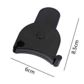 Loopunk 4 Pcs Body Measuring Tape, Retractable Measuring Tape for Body, Body Cloth Measurement Tape, Double Scale Soft Measuring Tape for Sewing, Crafts, Fabric,Tailor