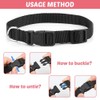 DONGKER Dog Tuxedo Collar, Adjustable Dogs Formal Tuxedo with Bow