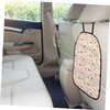 Kisangel Back Cover Car Kick Mats Protector Durable Auto Seat