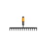 Fiskars Rake with 14 Prongs, Tool Head, Width: 36 cm,