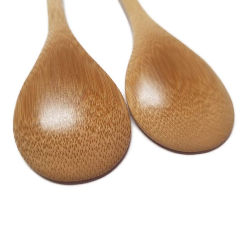 Kikusui Japanese Bamboo Round Spoon (2)