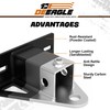 Lawn Mower Hitch 2" Receiver, Trailer Hitch for Zero Turn