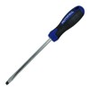 Faithfull Flared Screwdriver, Soft-Grip Handle, Chrome Vanadium Steel Blade with