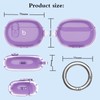 Beats Studio Bud/Buds Plus Case Cover Clear 2021/2023 Lock Clip