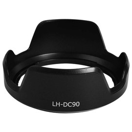 CELLONIC® Lens Hood Compatible with Canon PowerShot SX60 HS PowerShot SX70 HS - Bayonet LH-DC90 Lens Hood Camera Lens Hood